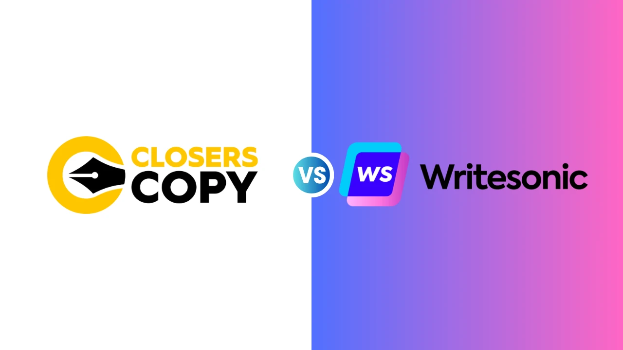 Writesonic vs ClosersCopy: Comparing AI Copywriting Tools