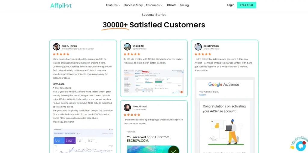 Affpilot Success stories